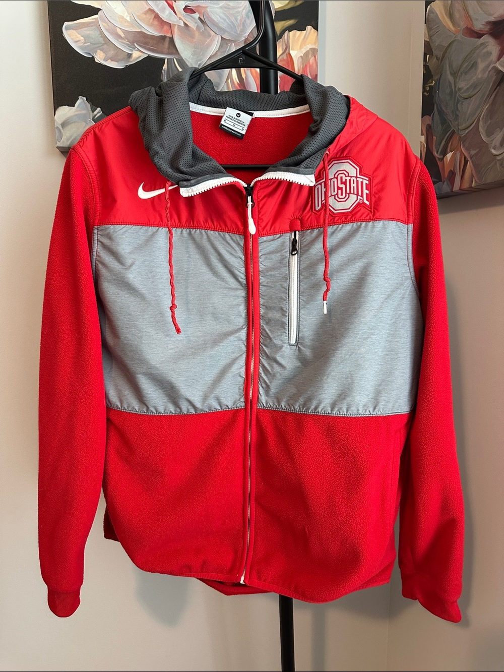 Ohio State Nike Zip Hoodie Jacket
